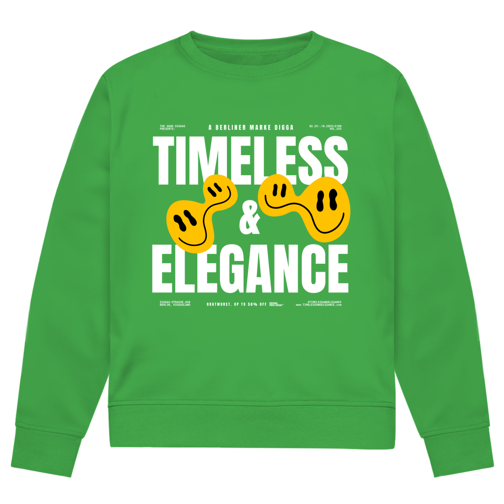 Timeless Original Front Sweatshirt (White)