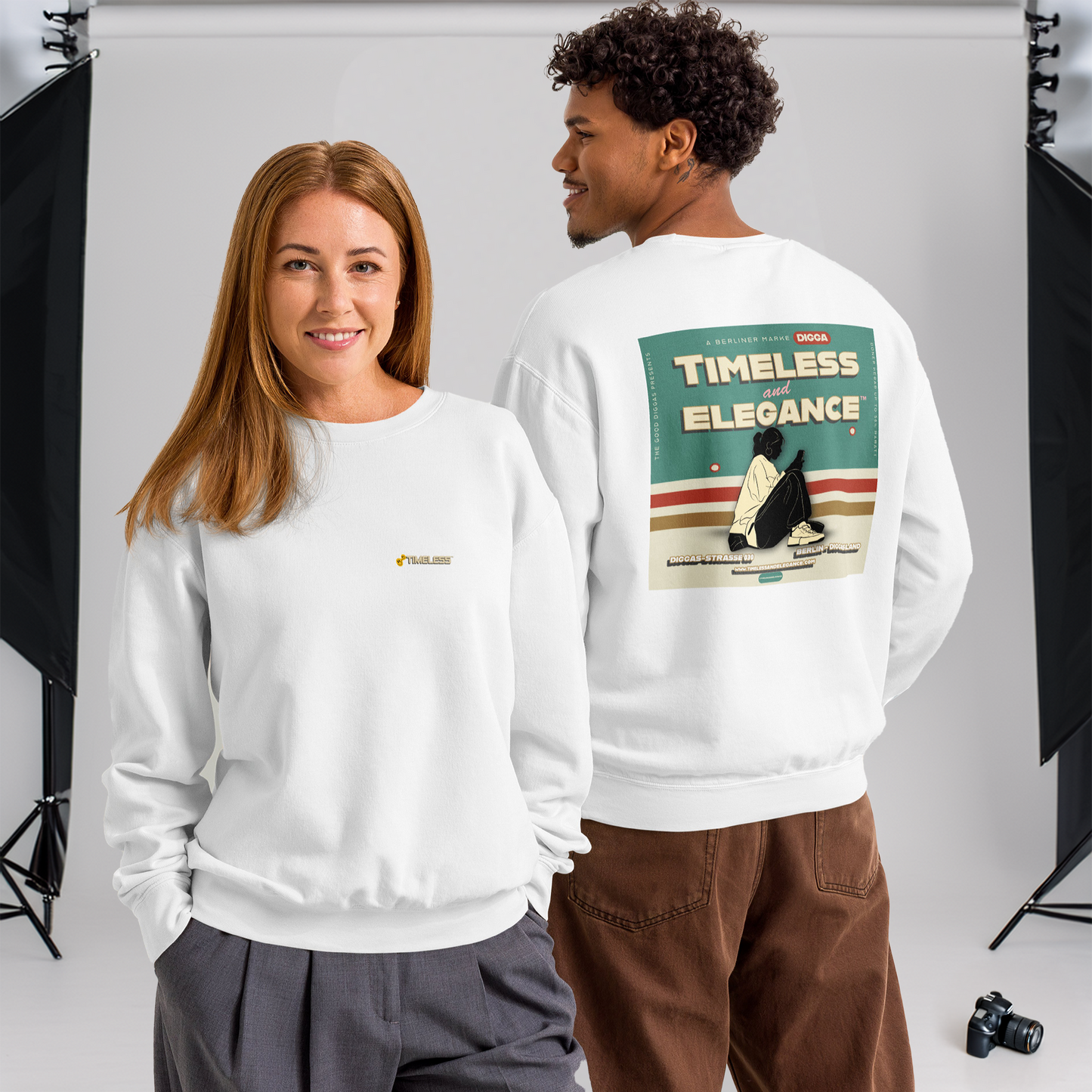 Timeless Phone With Logo Sweatshirt