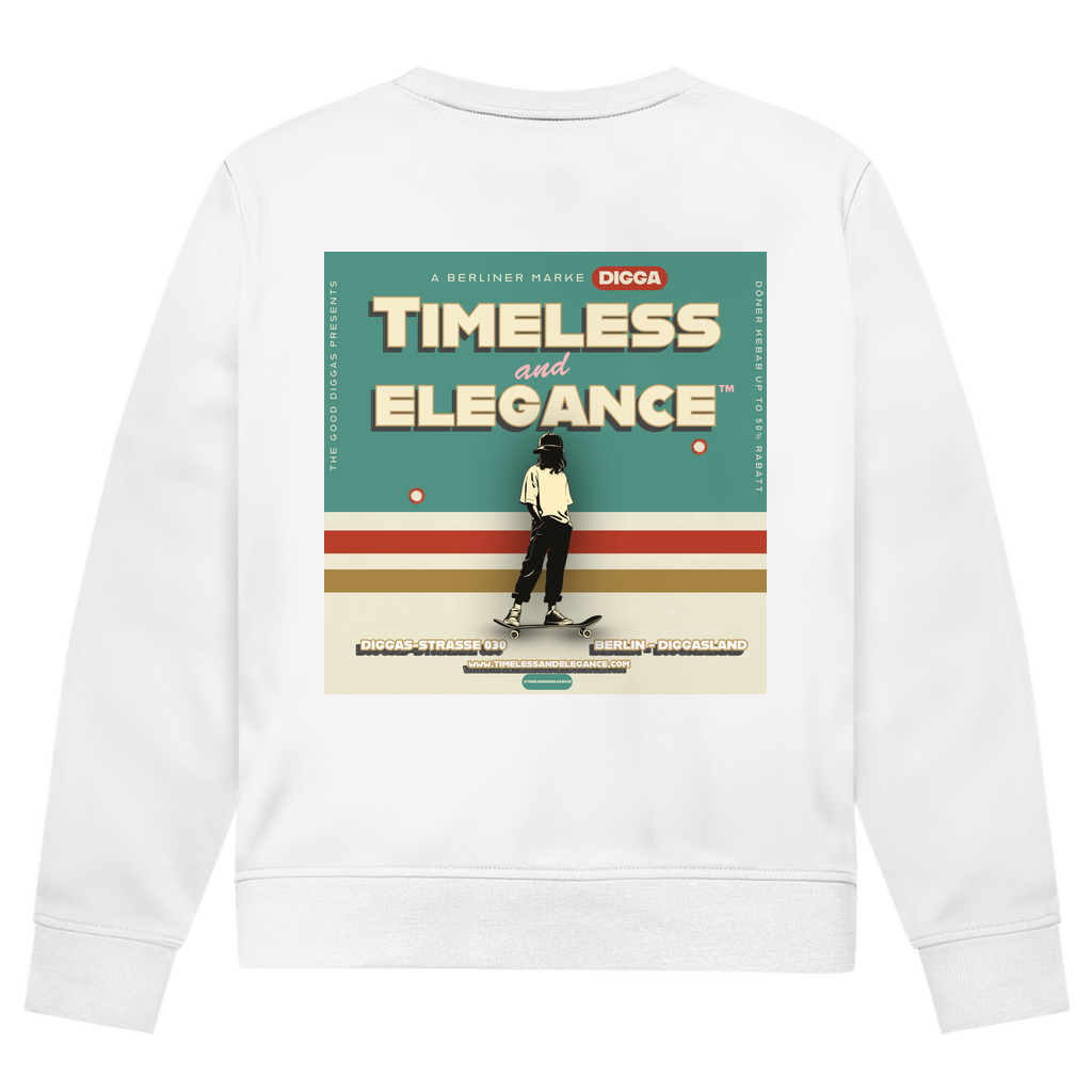 Timeless Skater With Logo Sweatshirt