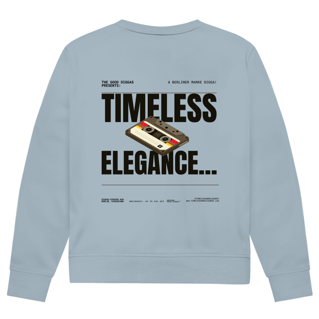 Timeless Retro Back Sweatshirt (Black)