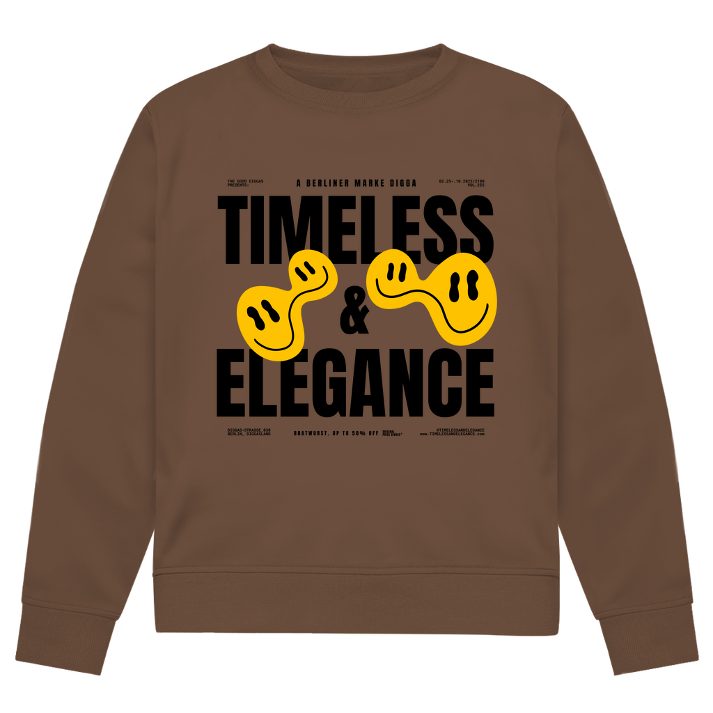 Timeless Original Front Sweatshirt (Black)