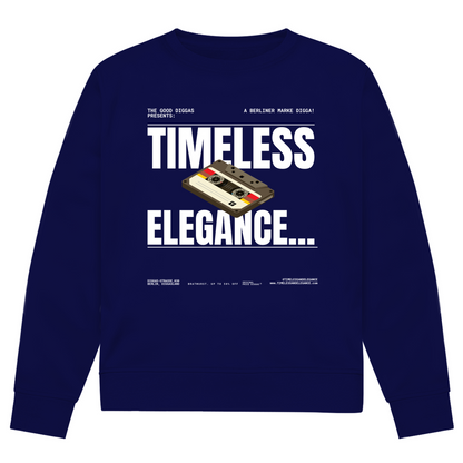 Timeless Retro Front Sweatshirt (White)
