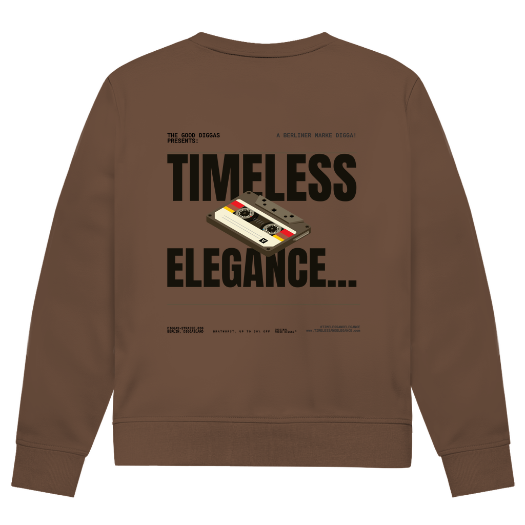 Timeless Retro Back Sweatshirt (Black)