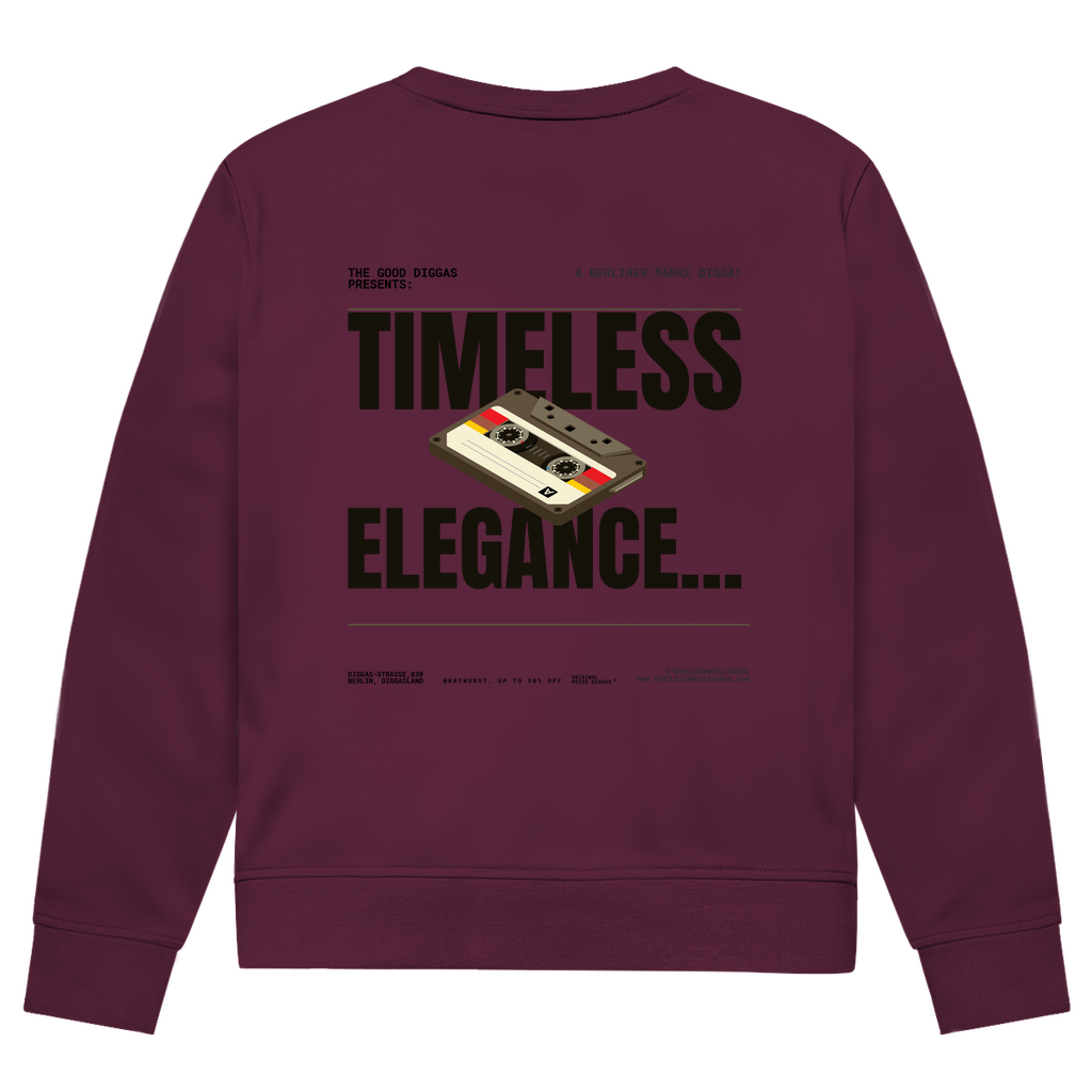 Timeless Retro With Logo Sweatshirt (BLack)