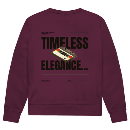 Timeless Retro With Logo Sweatshirt (BLack)