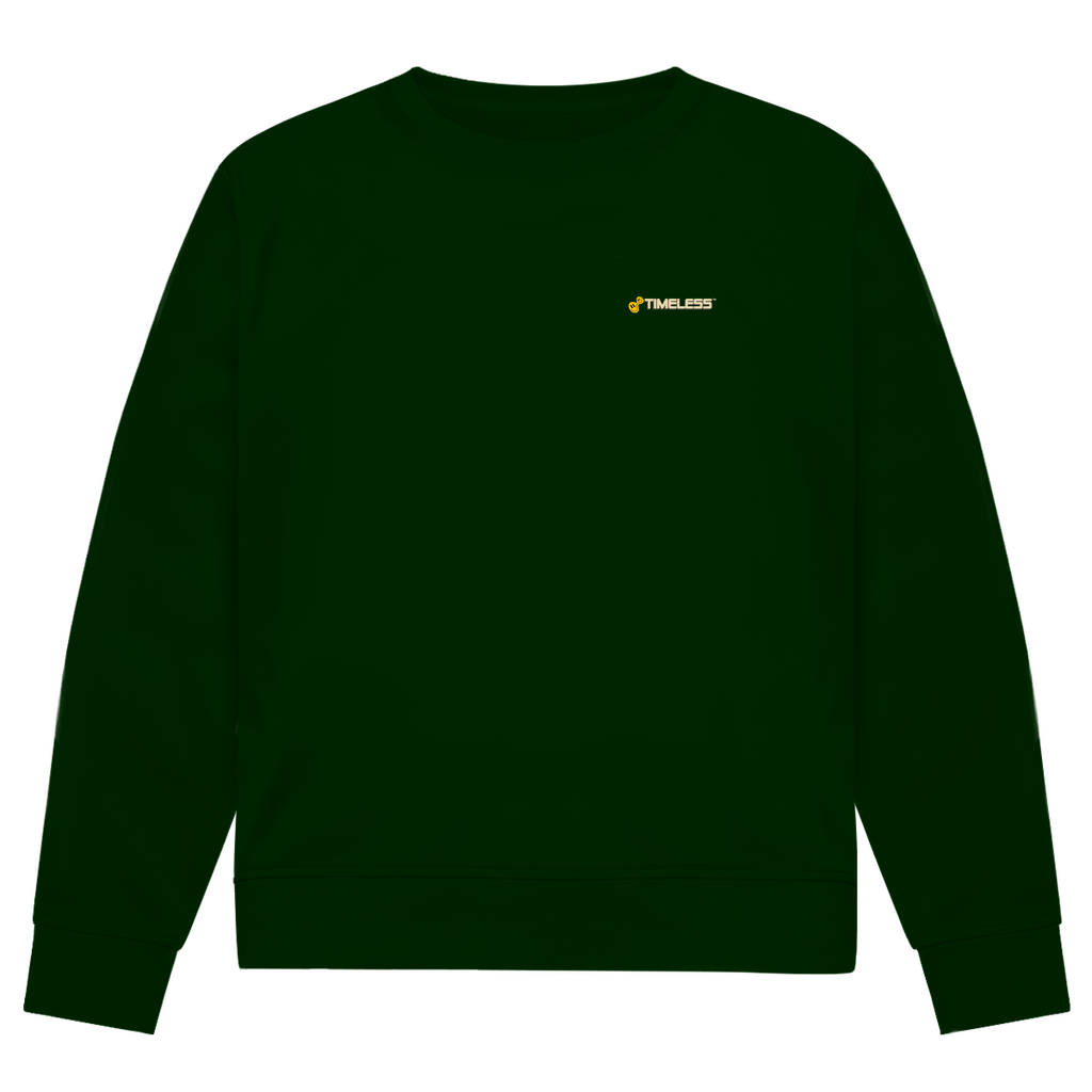 Timeless Retro With Logo Sweatshirt (White)