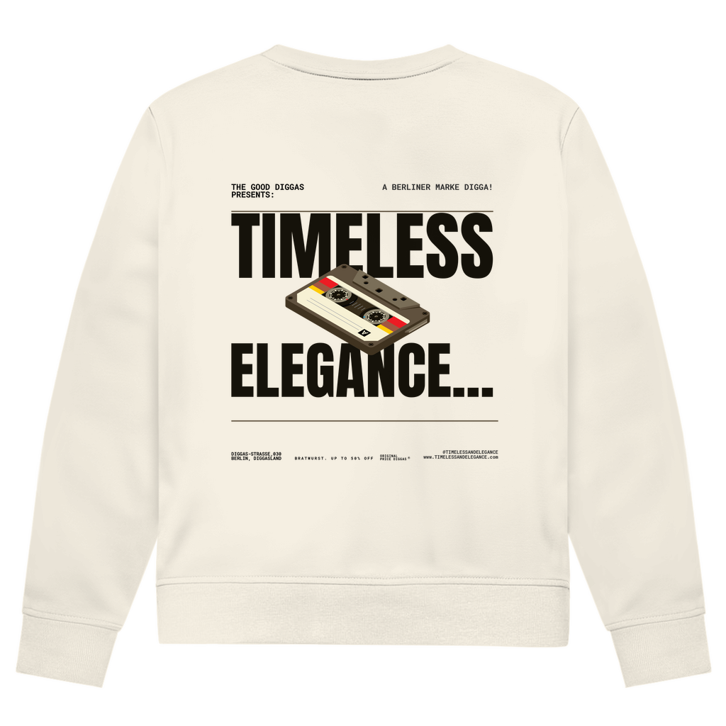 Timeless Retro Back Sweatshirt (Black)