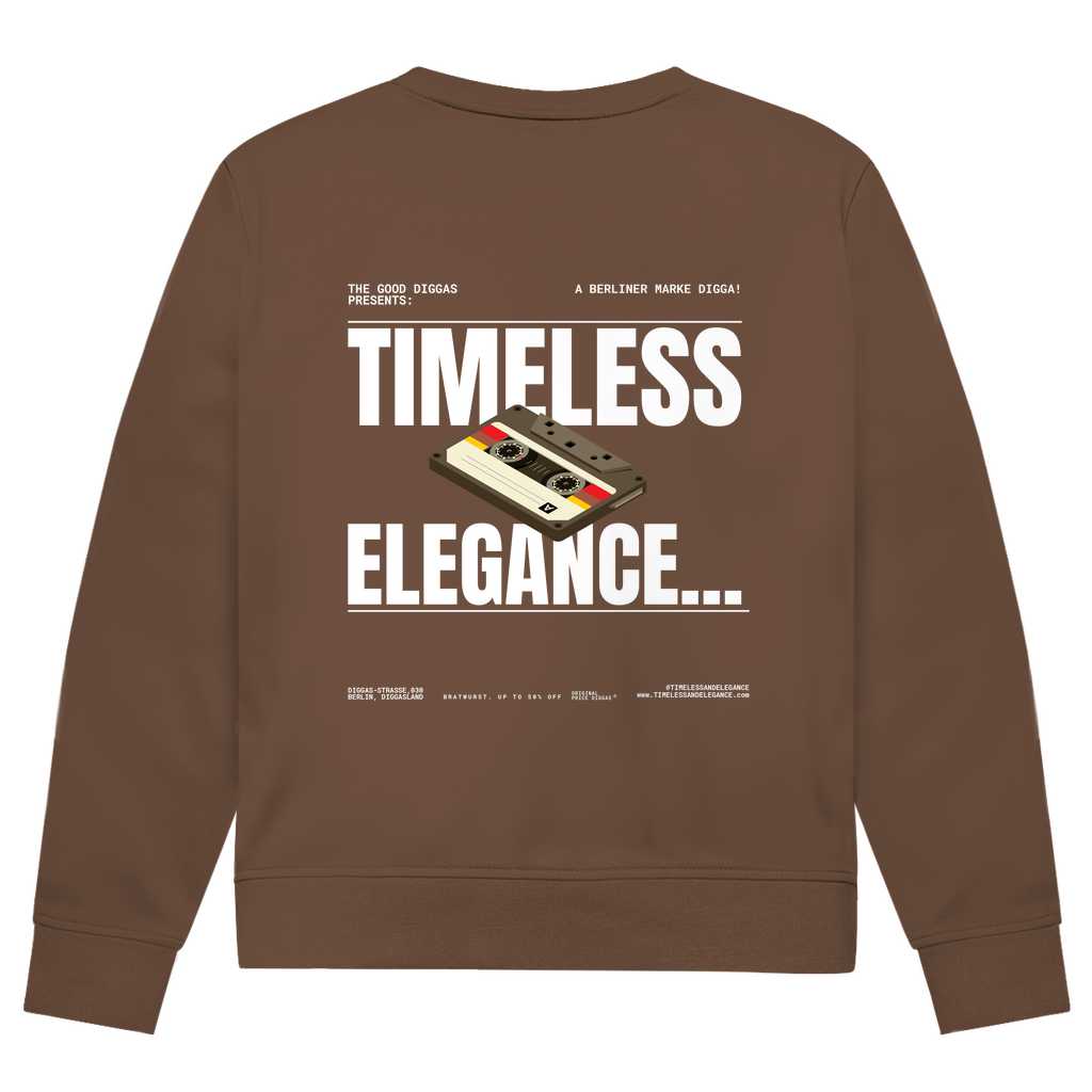 Timeless Retro With Logo Sweatshirt (White)