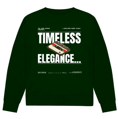 Timeless Retro Front Sweatshirt (White)