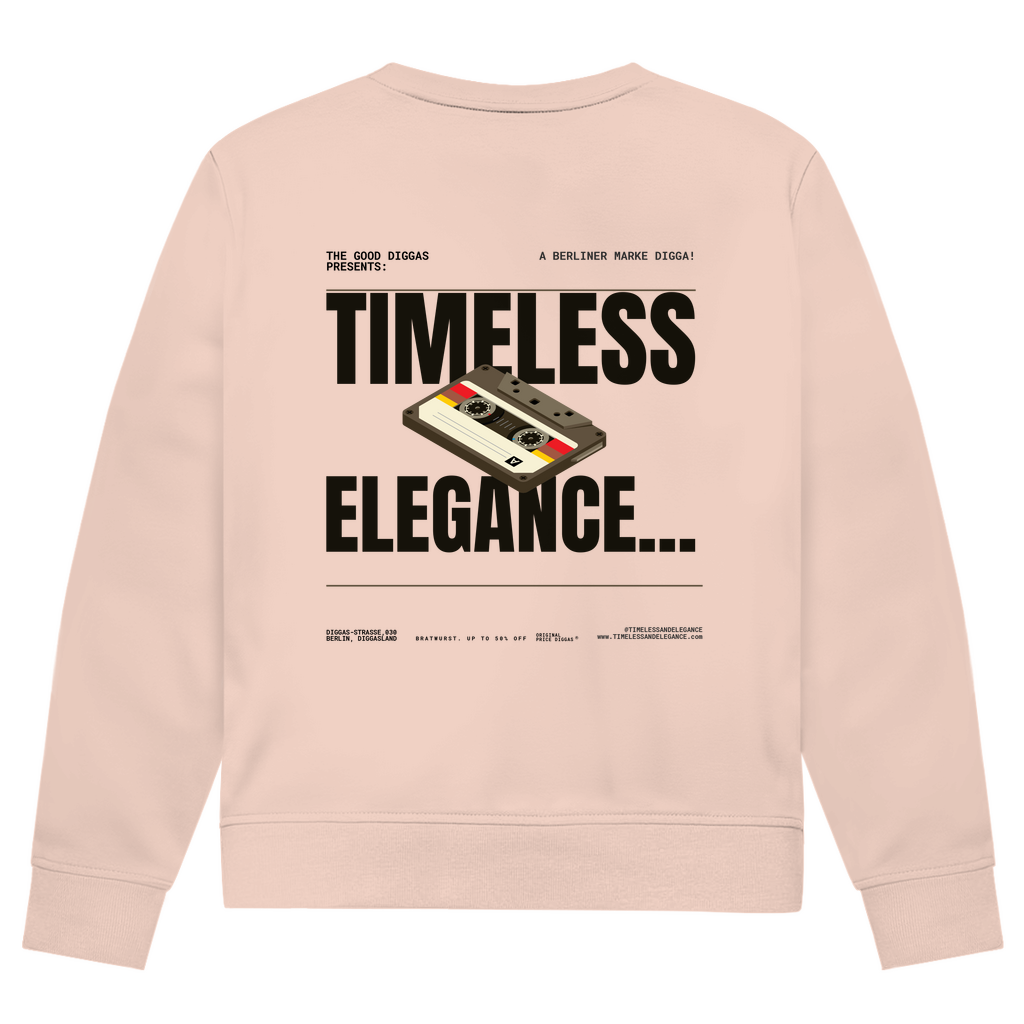 Timeless Retro With Logo Sweatshirt (BLack)