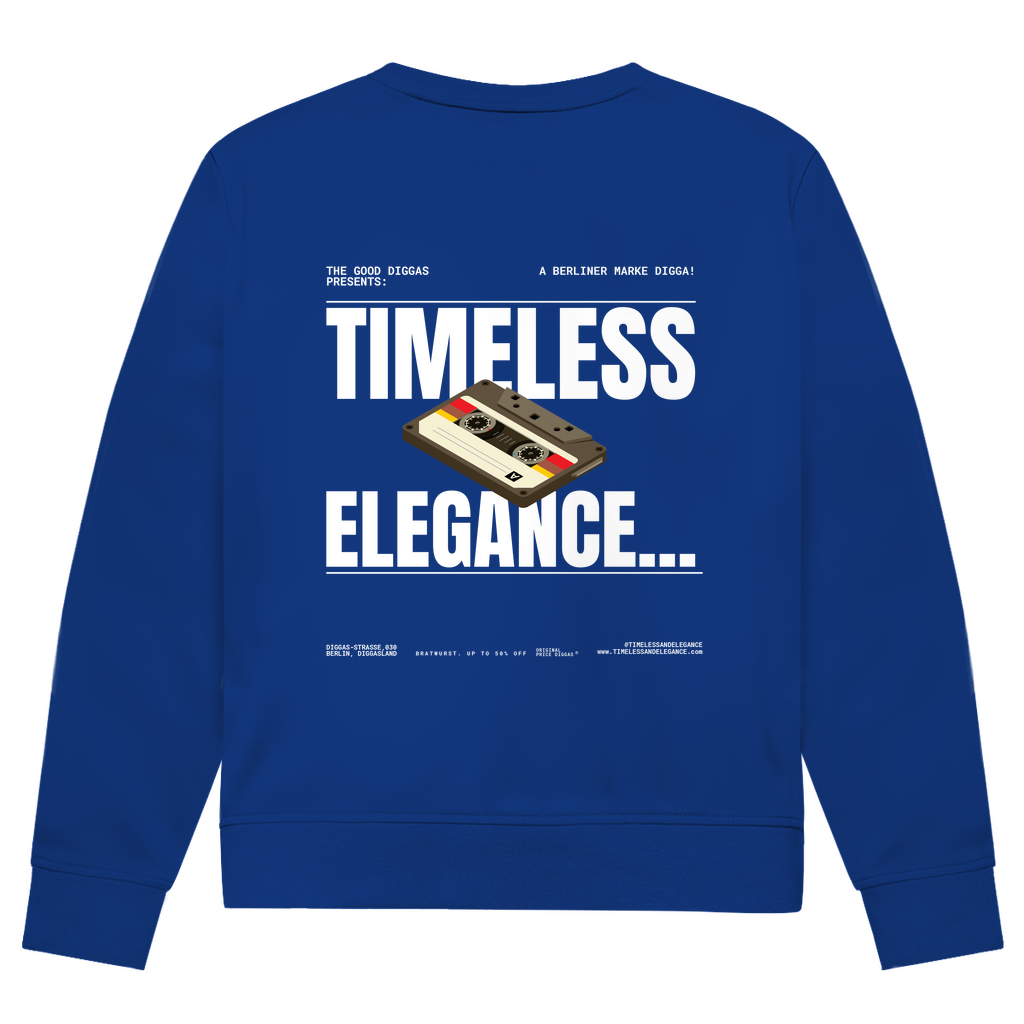 Timeless Retro With Logo Sweatshirt (White)