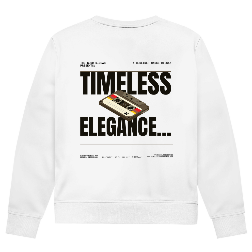 Timeless Retro With Logo Sweatshirt (BLack)