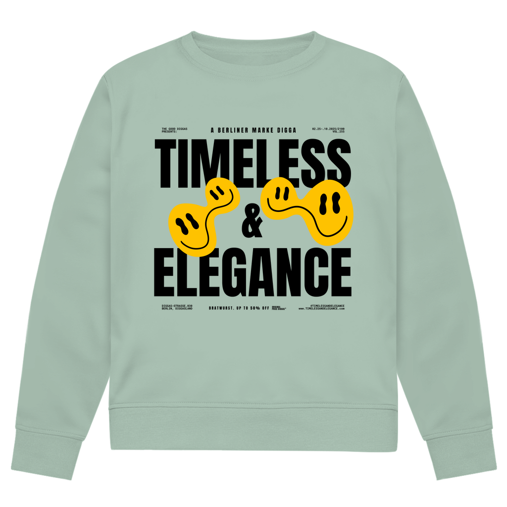 Timeless Original Front Sweatshirt (Black)