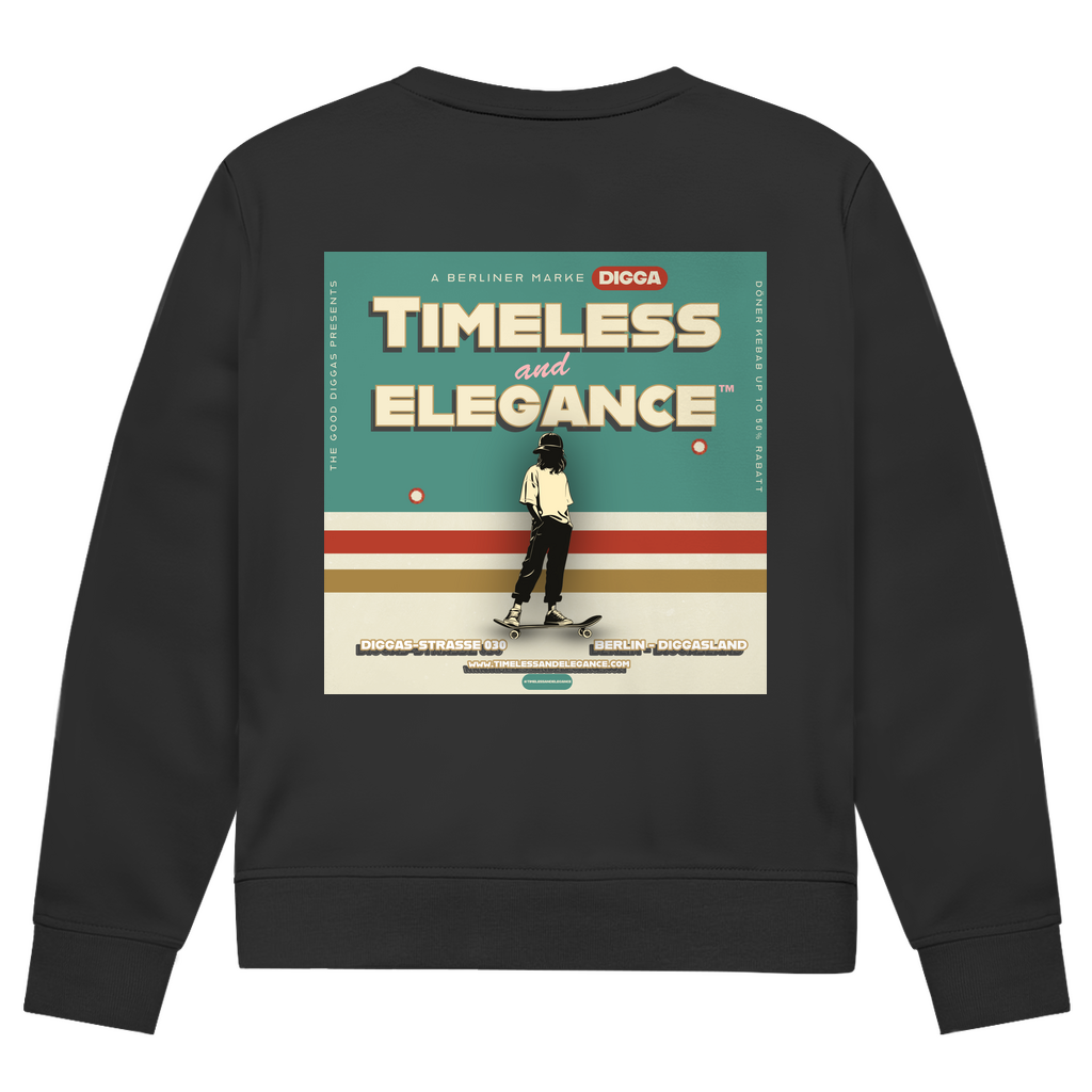 Timeless Skater With Logo Sweatshirt