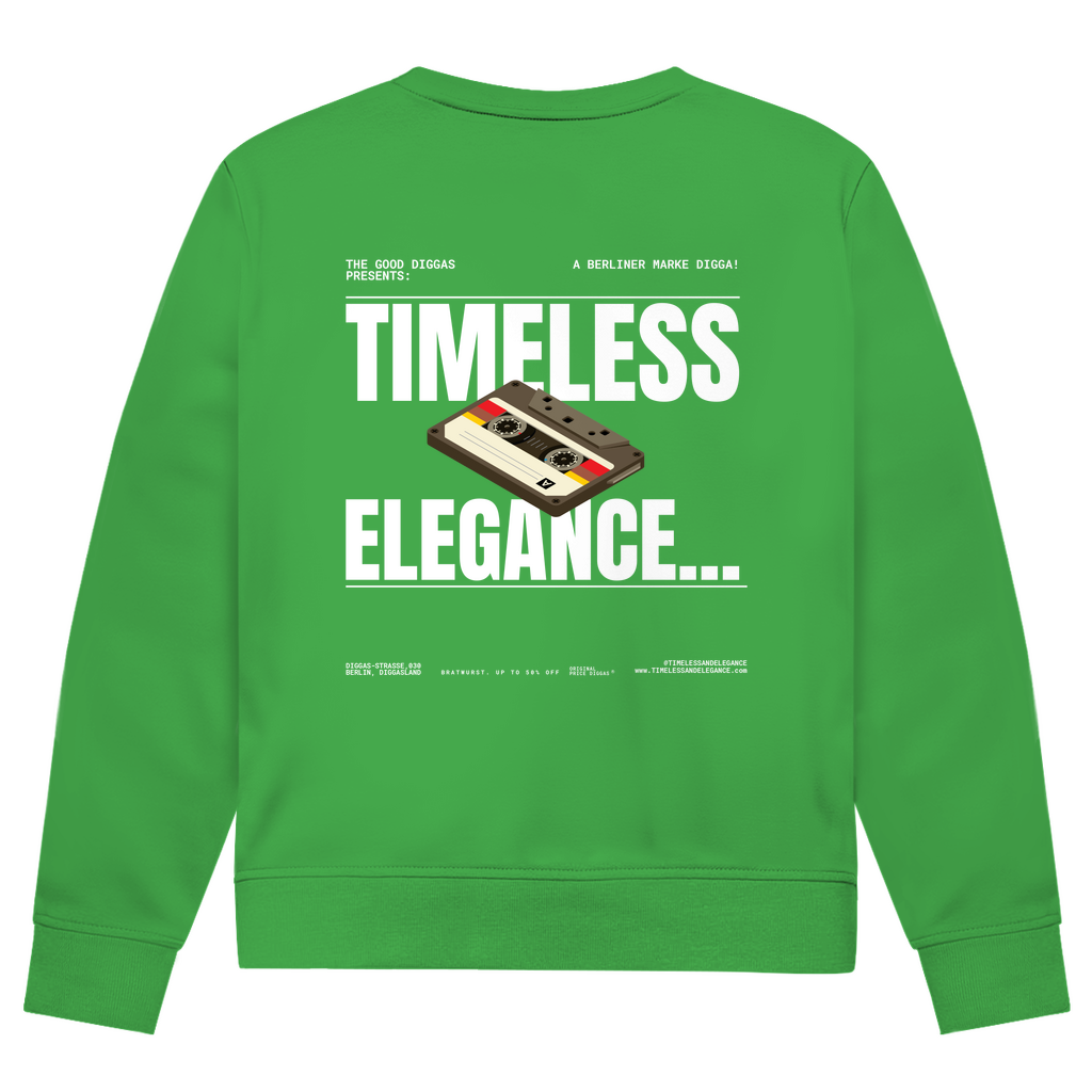 Timeless Retro Back Sweatshirt (White)