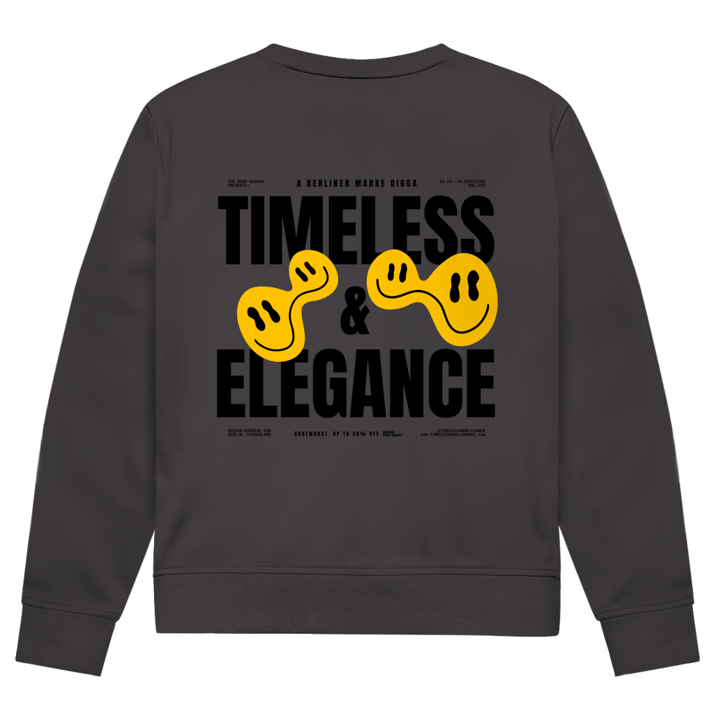 Timeless Original Back Sweatshirt (Black)