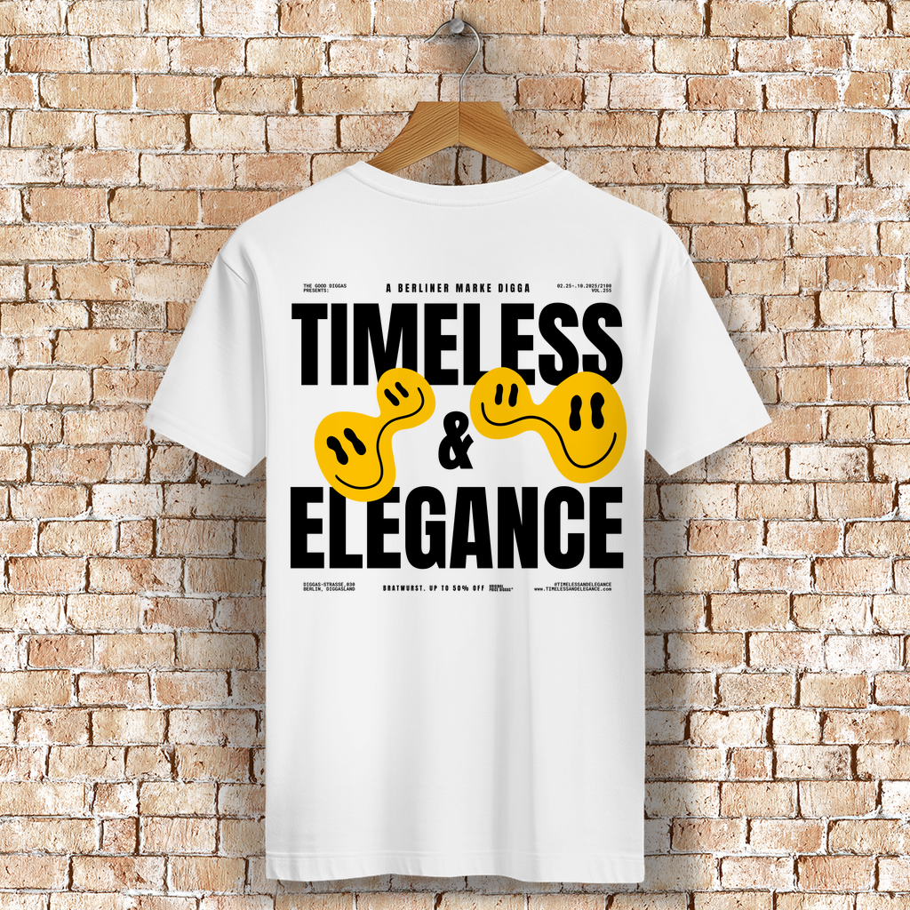 Timeless Original With Logo T-Shirt (Black)