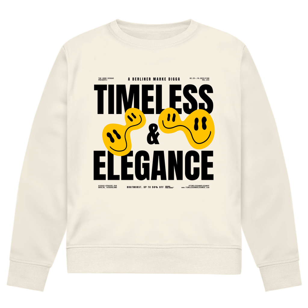 Timeless Original Front Sweatshirt (Black)