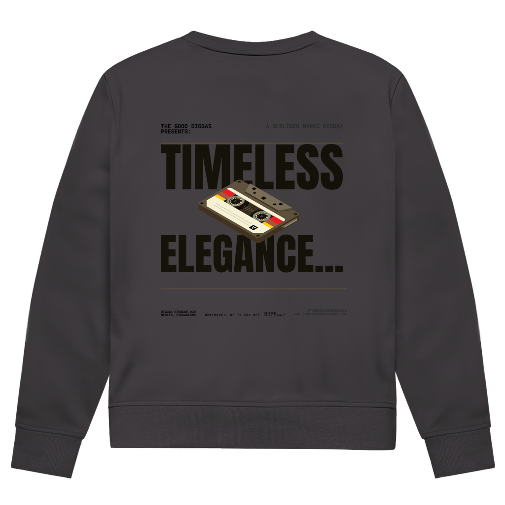Timeless Retro With Logo Sweatshirt (BLack)