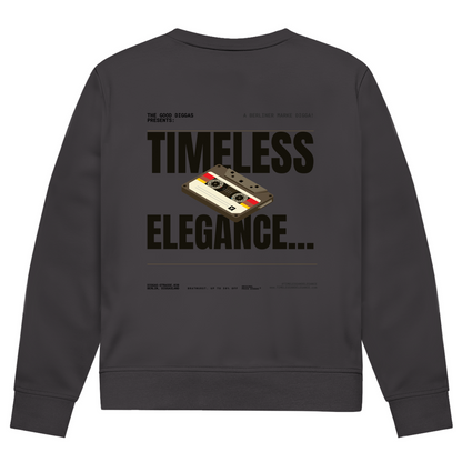 Timeless Retro With Logo Sweatshirt (BLack)