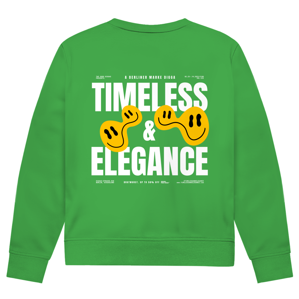 Timeless Original With Logo Sweatshirt (White)