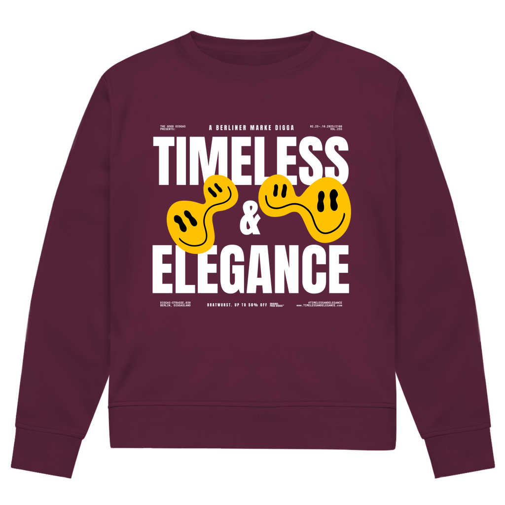 Timeless Original Front Sweatshirt (White)