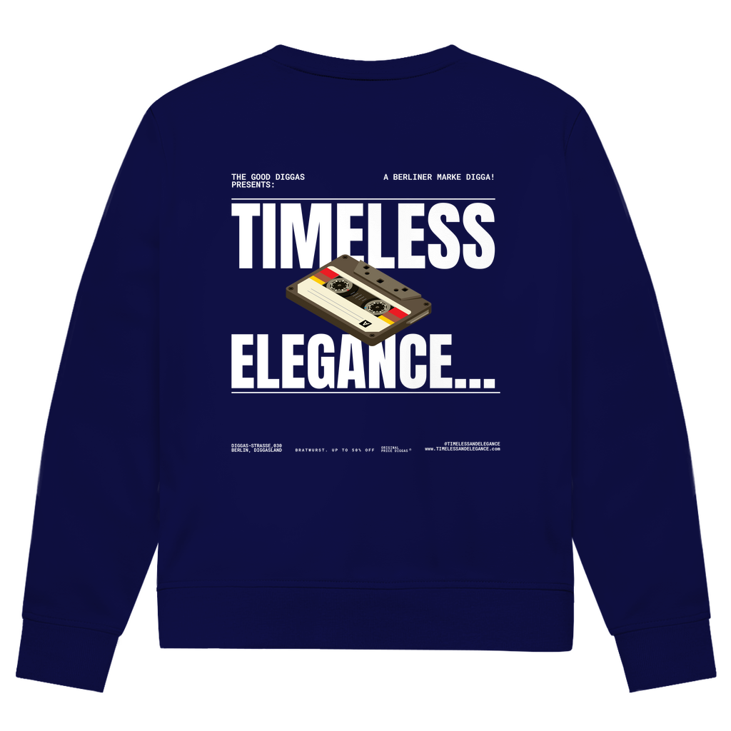 Timeless Retro Back Sweatshirt (White)