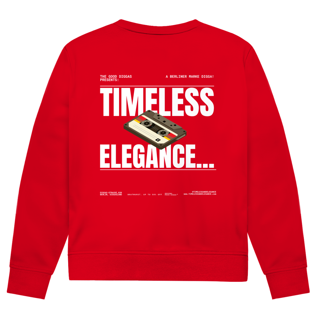 Timeless Retro Back Sweatshirt (White)