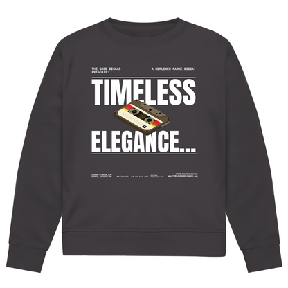 Timeless Retro Front Sweatshirt (White)