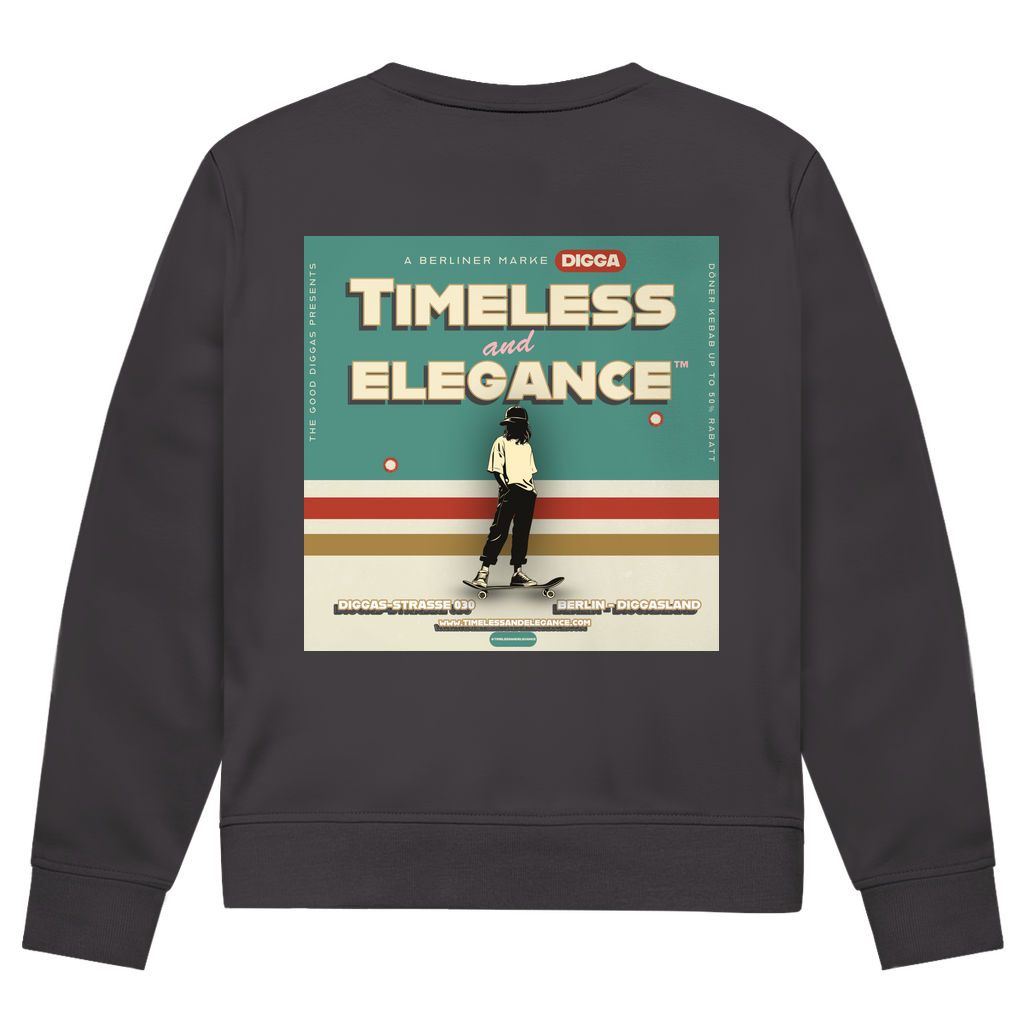 Timeless Skater With Logo Sweatshirt