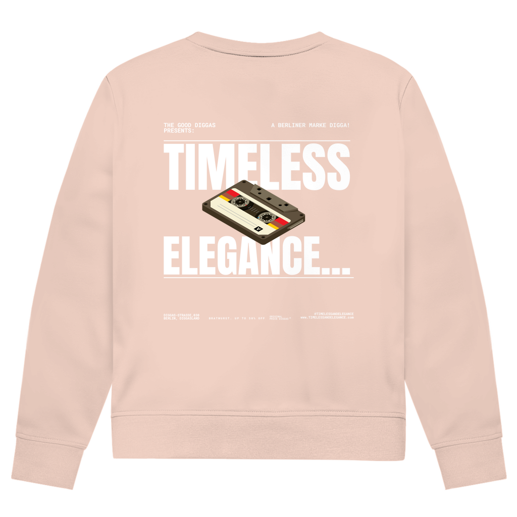 Timeless Retro Back Sweatshirt (White)