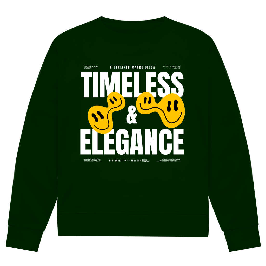 Timeless Original Front Sweatshirt (White)