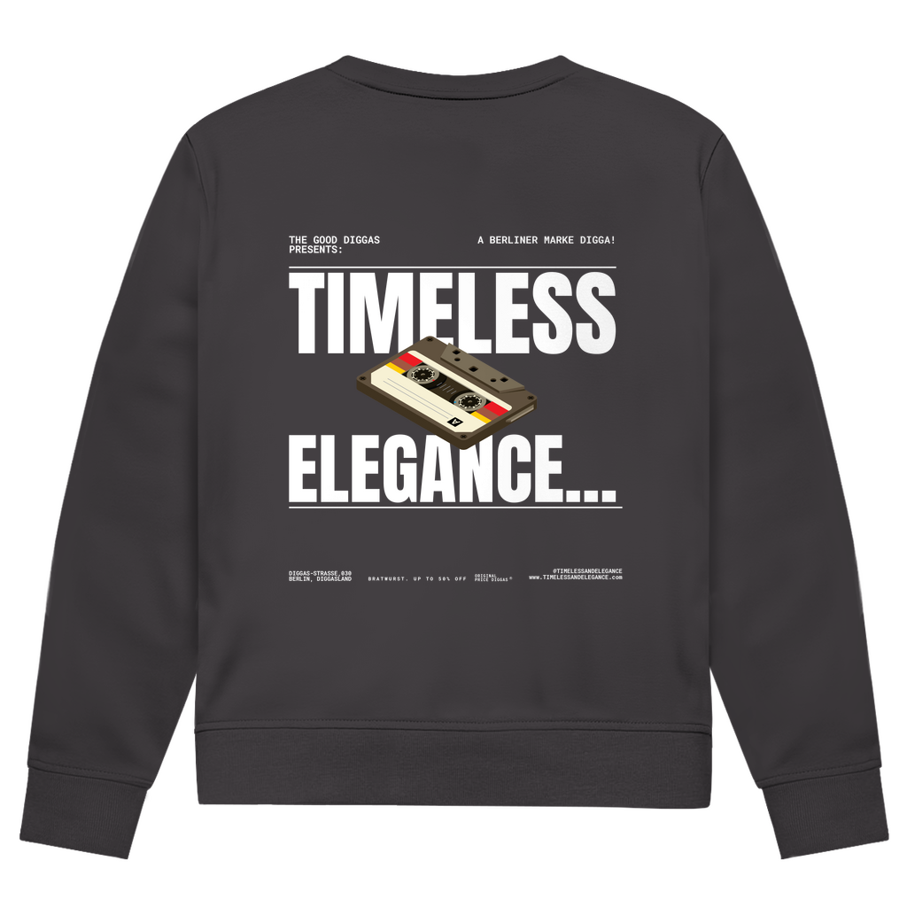 Timeless Retro With Logo Sweatshirt (White)