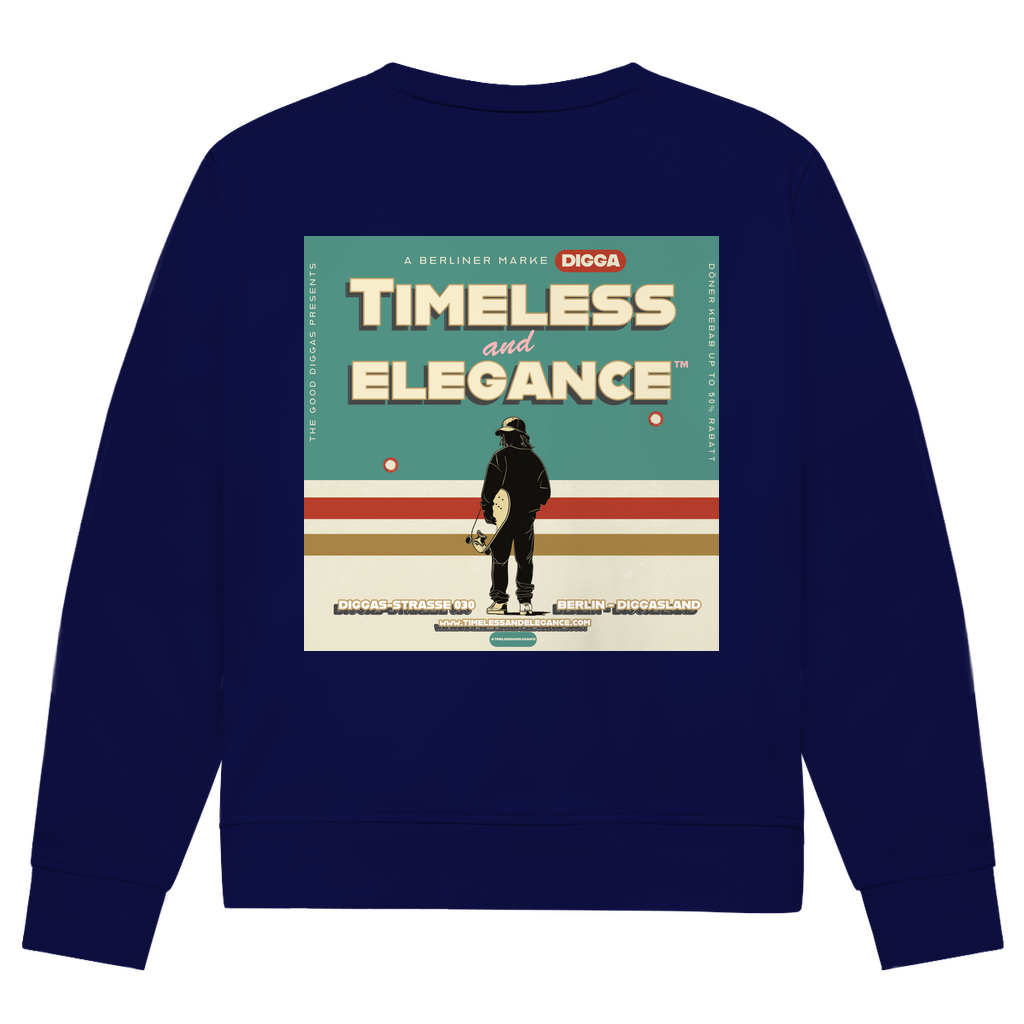Timeless Skater With Logo Sweatshirt