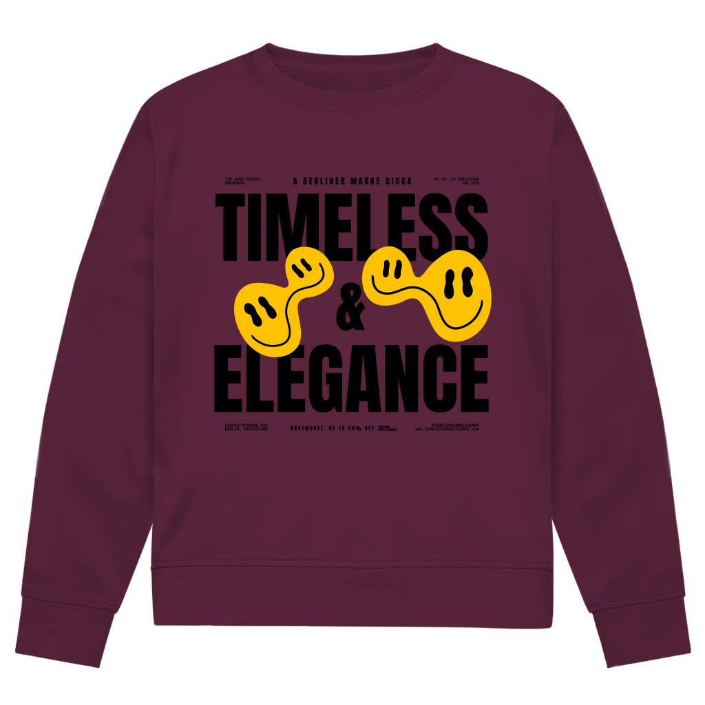 Timeless Original Front Sweatshirt (Black)