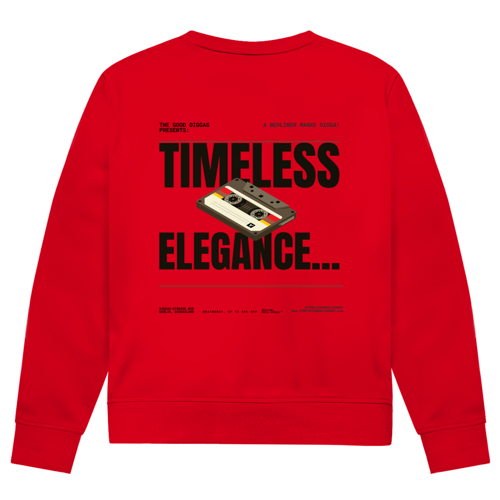 Timeless Retro With Logo Sweatshirt (BLack)