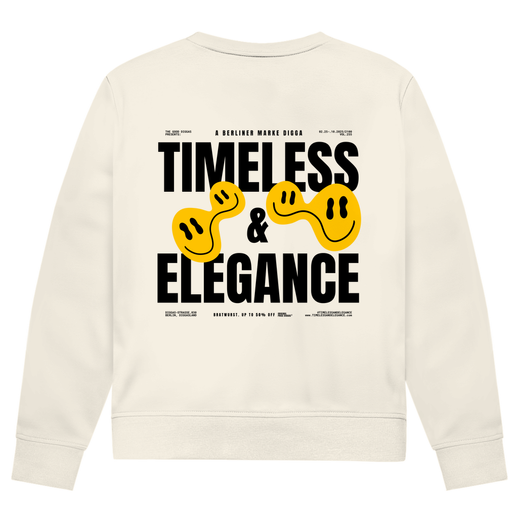 Timeless Original Back Sweatshirt (Black)