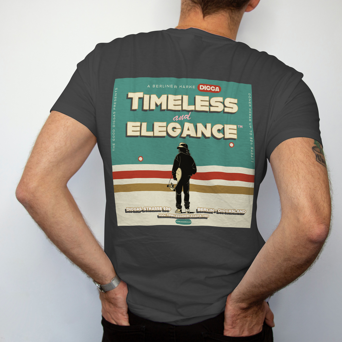 Timeless Skater With Logo T-Shirt