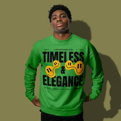 Timeless Original Front Sweatshirt (Black)