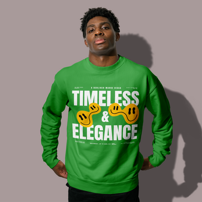 Timeless Original Front Sweatshirt (White)