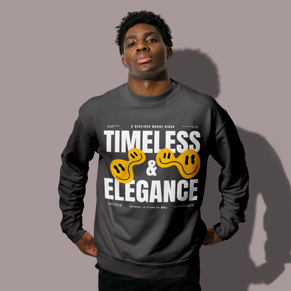 Timeless Original Front Sweatshirt (White)