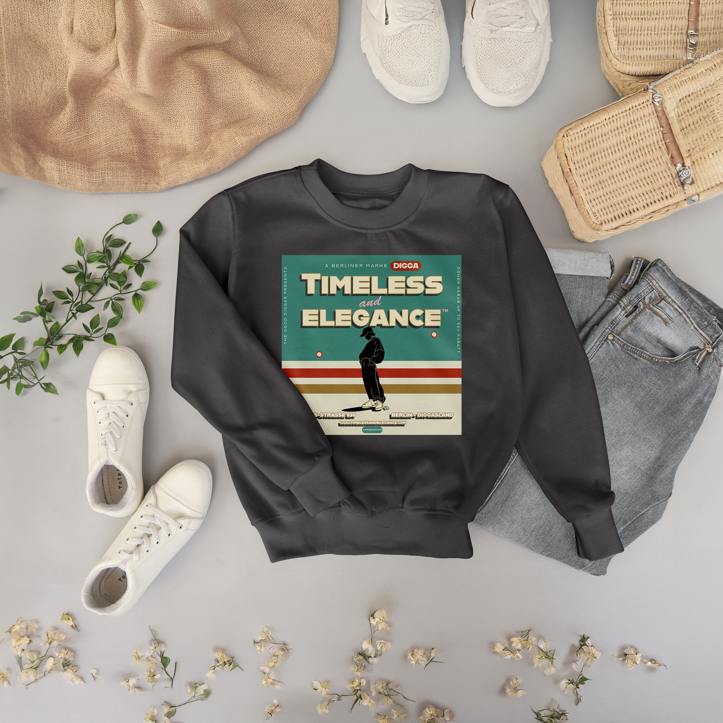 Timeless Skater Sweatshirt (Front)