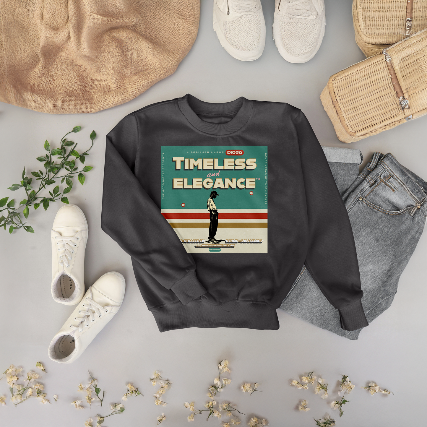 Timeless Skater Sweatshirt (Front)