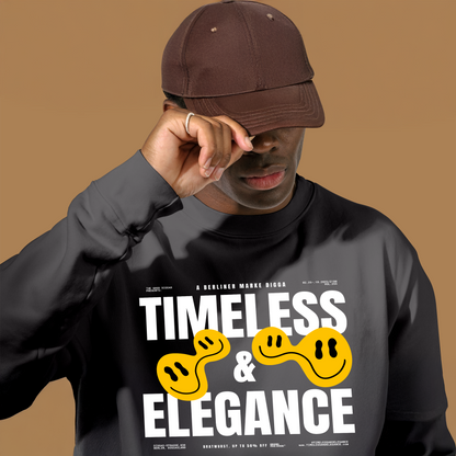 Timeless Original Front Sweatshirt (White)