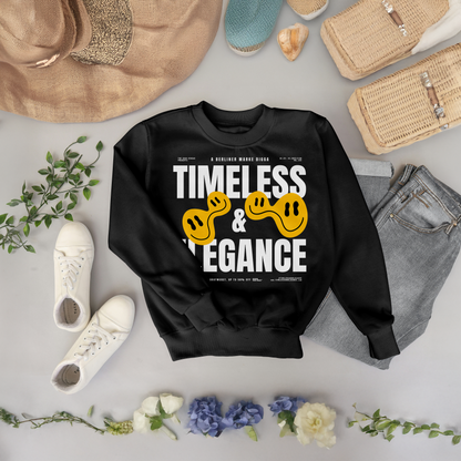 Timeless Original Front Sweatshirt (White)