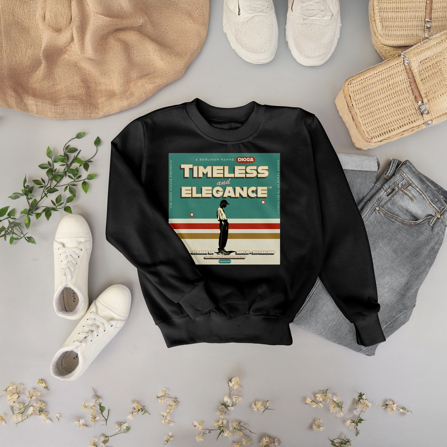 Timeless Skater Sweatshirt (Front)