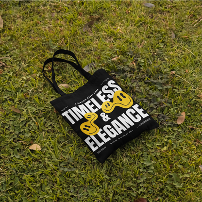Tote Bag Timeless Digga Original White (F+B)