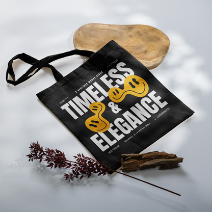 Tote Bag Timeless Digga Original White (F+B)