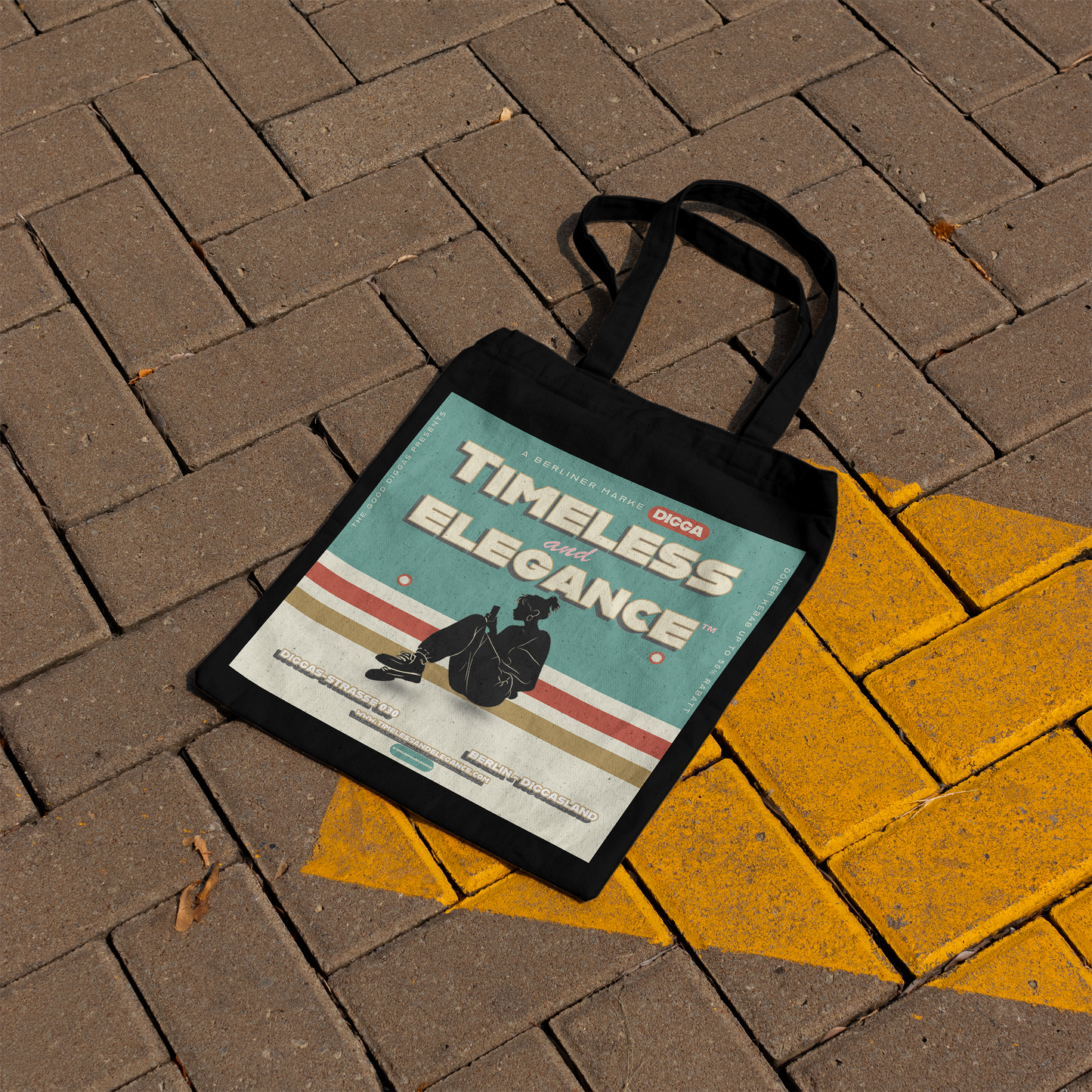 Timeless Digga Tote – Phone (F+B)