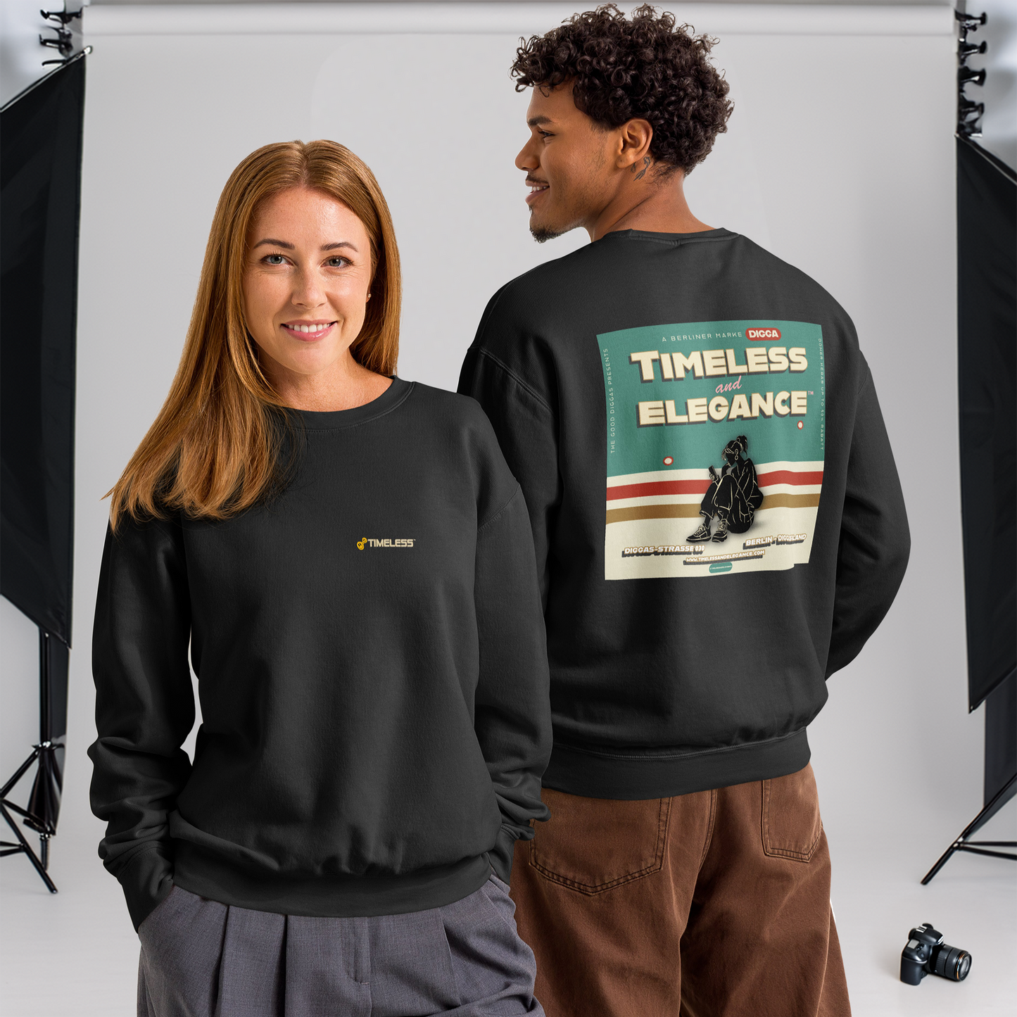 Timeless Phone With Logo Sweatshirt